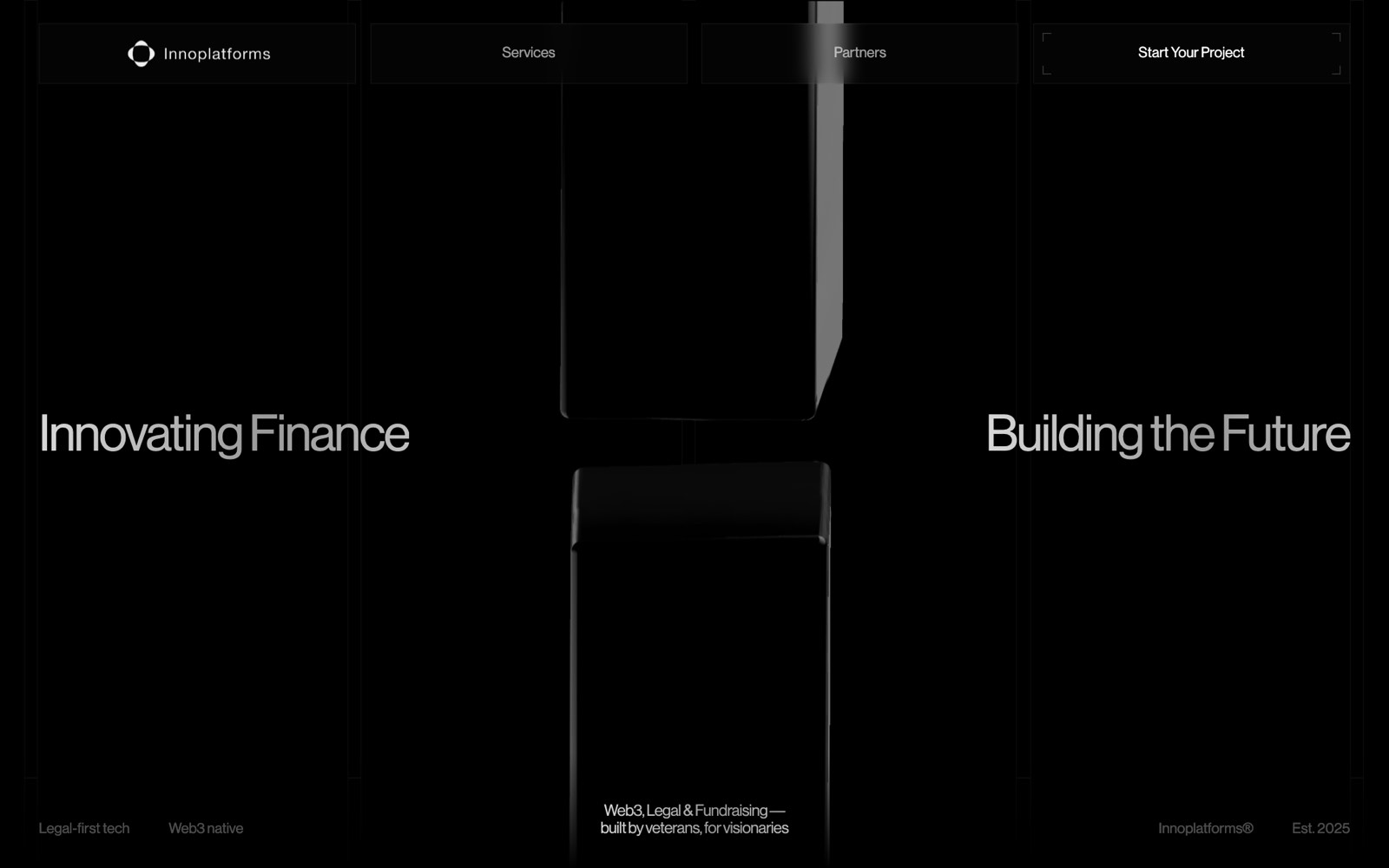 Náhled webu Inno Platforms